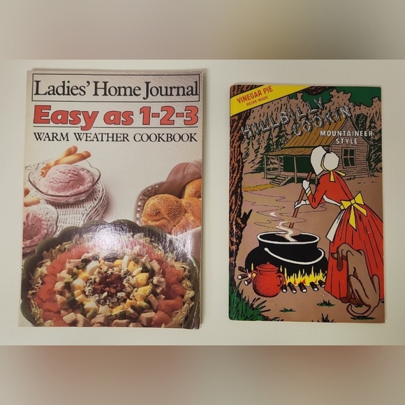Bundle of 5 Vintage Cookbooks & Book of Cheeses - Picture 3 of 4
